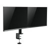 Uchwyt na 2 monitory,17 -32 cale, ramie 380mm,2x12kg
